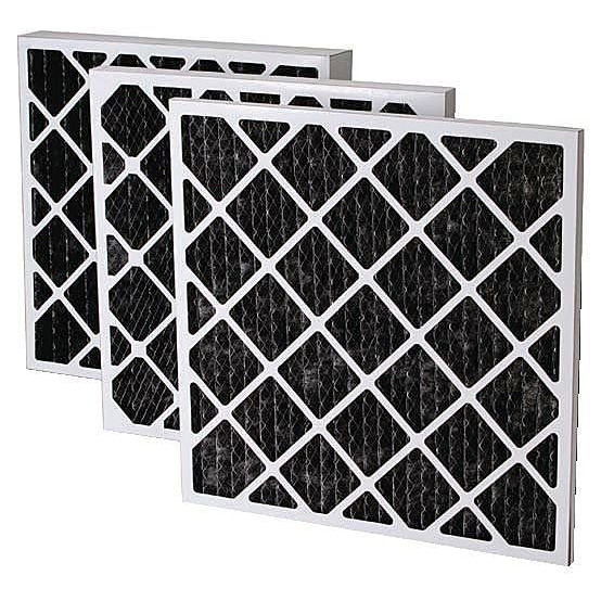 Carbon Pre Filter - Pleated - Reduce Odor - 13'' x 13'' x 2'' - Case of 12 - Click Image to Close