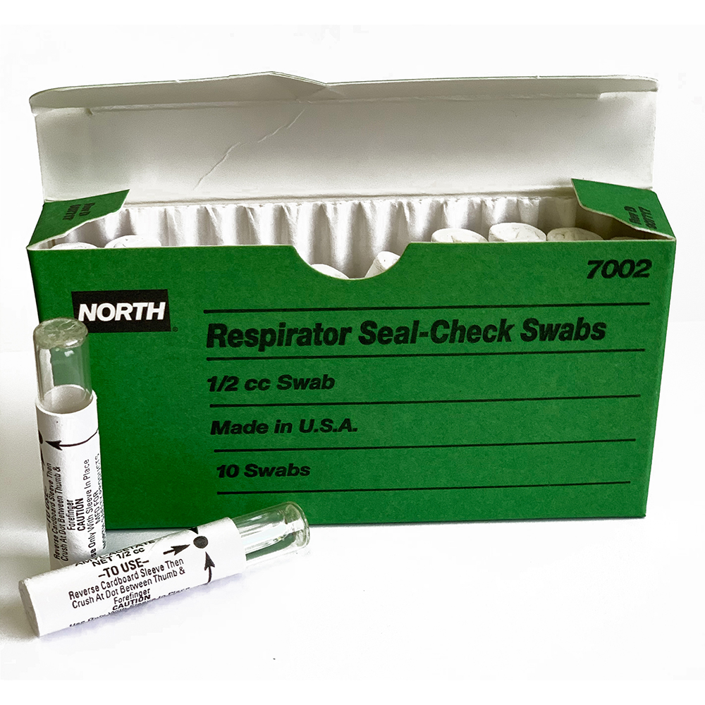 North Respirator Seal-Check Swabs, Box of 10