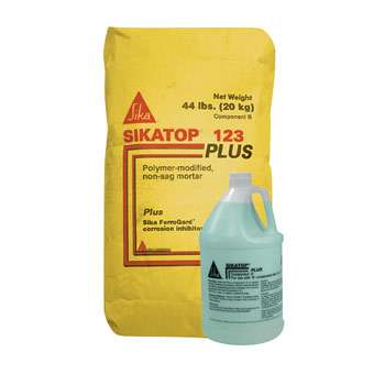Sika Sikatop 123 Plus Portland Cement Mortar - Bulk Pallet of 48 - Click Image to Close