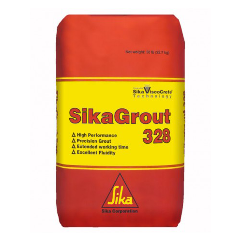 Sika Sikagrout 328 Cementitious Non Shrink Grout - Bulk Pallet of 56 - Click Image to Close