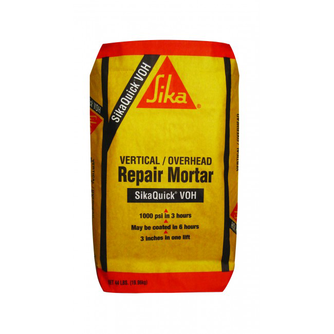 Sika Sikaquick VOH Vertical Overhead Repair Mortar - Bulk Pallet of 48 - Click Image to Close