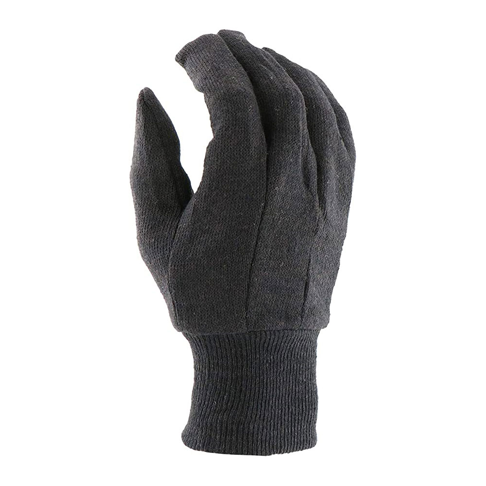 West Chester Black Jersey Gloves #750 (dozen) - Click Image to Close