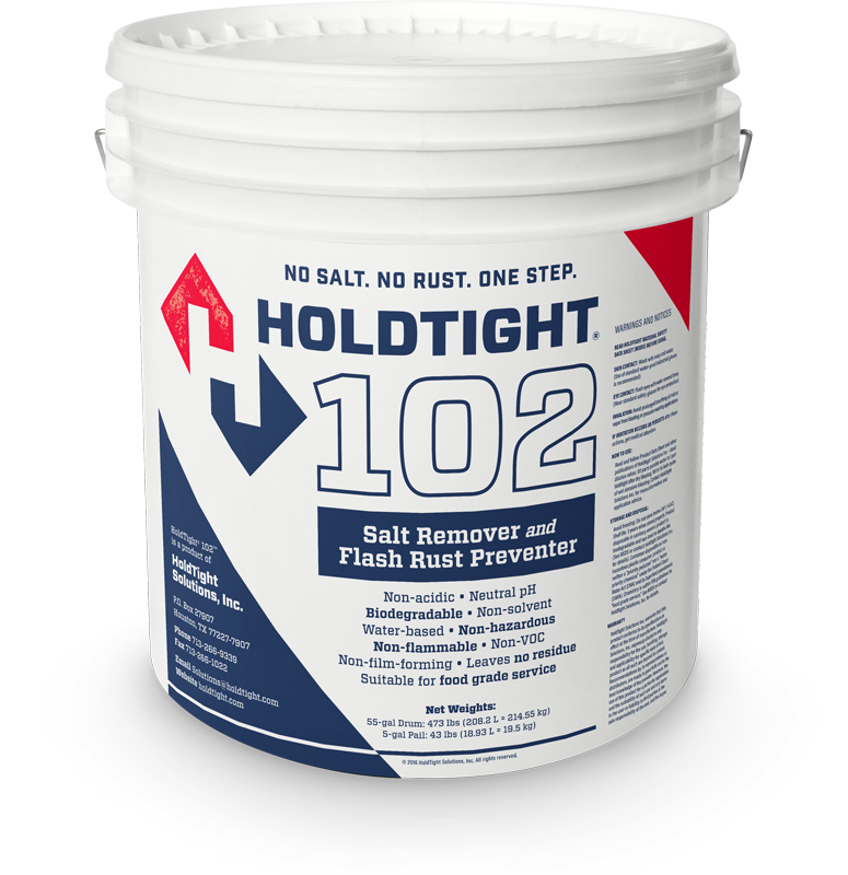 HoldTight 102 Salt Remover - Rust Inhibitor - 5G - Click Image to Close
