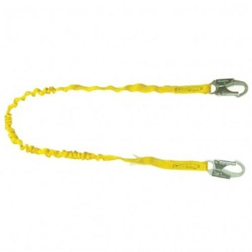 6' Double Leg Internal Shock Lanyard - for Safety Harness - Click Image to Close
