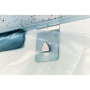 Poly Hanger 1 (Case of 100) - Plastic Poly Sheeting Hanging Clips - Click Image to Close
