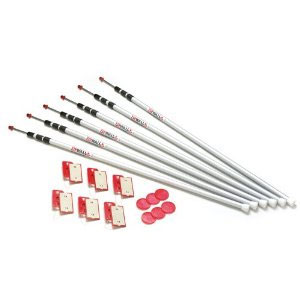 ZipWall SLP6 - Spring Loaded Poles - Dust Barrier - 6 Pack - Click Image to Close