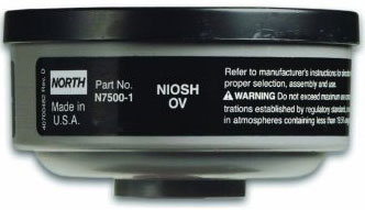 North Respirator Cartridge NORN7500 | Organic Vapor