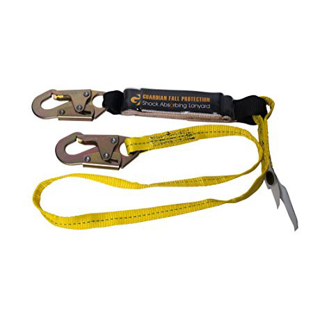 Guadrian Shock Absorbing Lanyard 6ft. - Click Image to Close