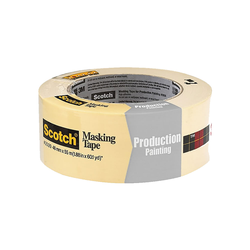 3M 2020 Painters Tape - Masking - 2" - Case of 24 Rolls - Click Image to Close