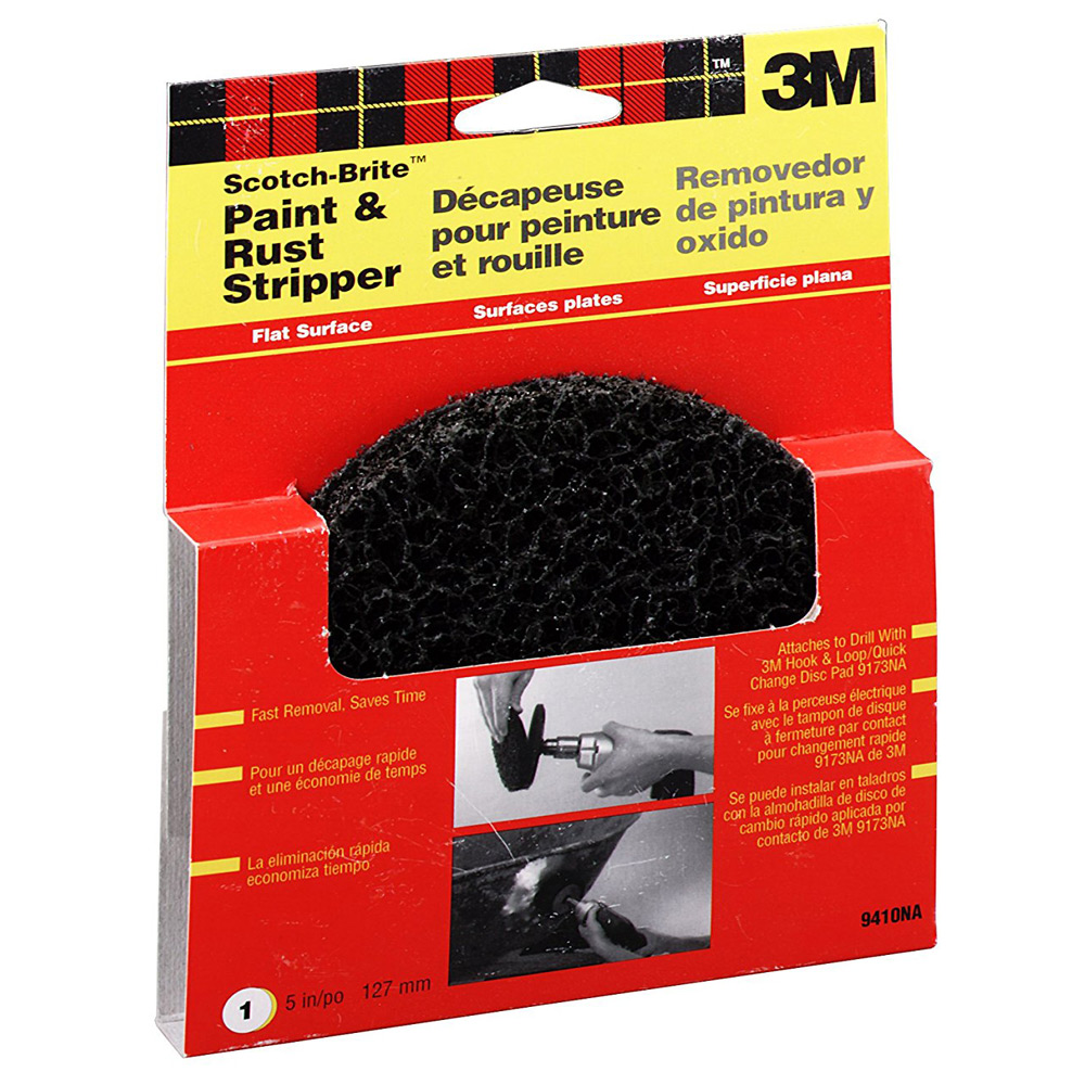 Scotch-Brite 3M 5" Paint and Rust Stripper Disc - Case of 12 - Click Image to Close