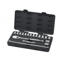 Gearwrench Socket Set 1/2" Dr. Metric 18pc.