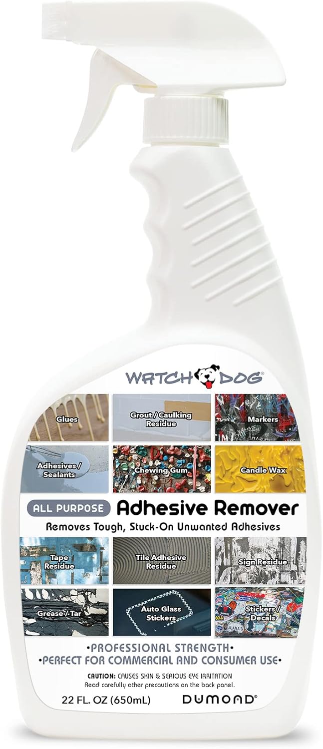 Dumond 8516 Watch Dog Adhesive Remover, 22oz Trigger Spray - Click Image to Close