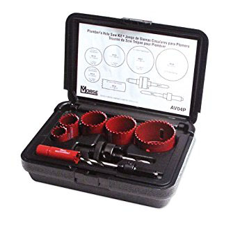 M.K. Morse Hole Saw Kit Plumbers Kit 8pc. - Click Image to Close