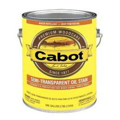 Cabot 0300 - Exterior Wood Stain - Semi Transparent Colors, 1 Quart - Click Image to Close