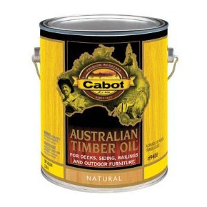 Cabot Australian Timber Oil - 3400 - Translucent, 1 Gallon - Amberwood