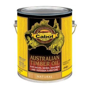 Cabot Australian Timber Oil - 3400 - Translucent, 1 Gallon - Mahogany Flame