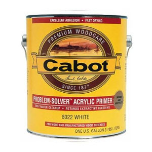 Cabot Problem Solver Wood Cleaner - Acrylic Primer, 1 Gallon