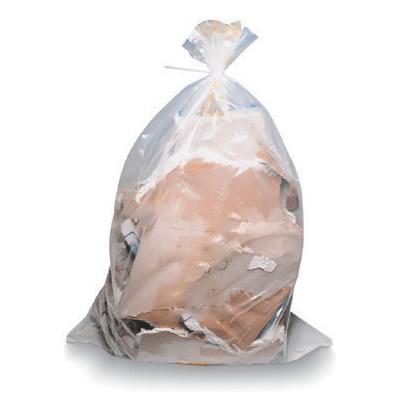 Asbestos Disposal Bags - 3.5 Mil 36" x 60" Clear Non-Printed