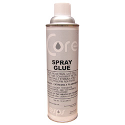 Core Heavy Duty Spray Adhesive - Metal Wood Plastic - Case of 12