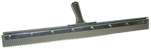 Great Dane Straight Squeegee 24" Serrated FS24SE - Click Image to Close