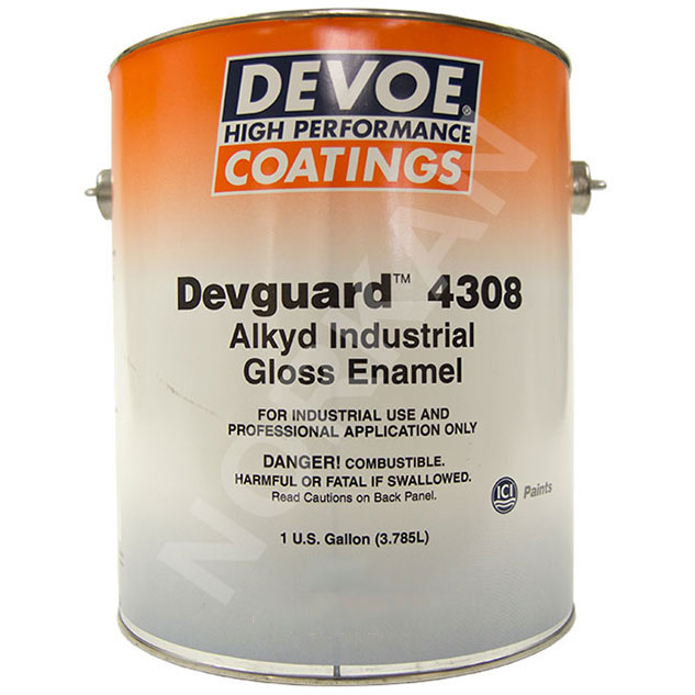 Devoe Devguard 4308 Alkyd Protective Gloss Enamel - 1g - SAFETY RED