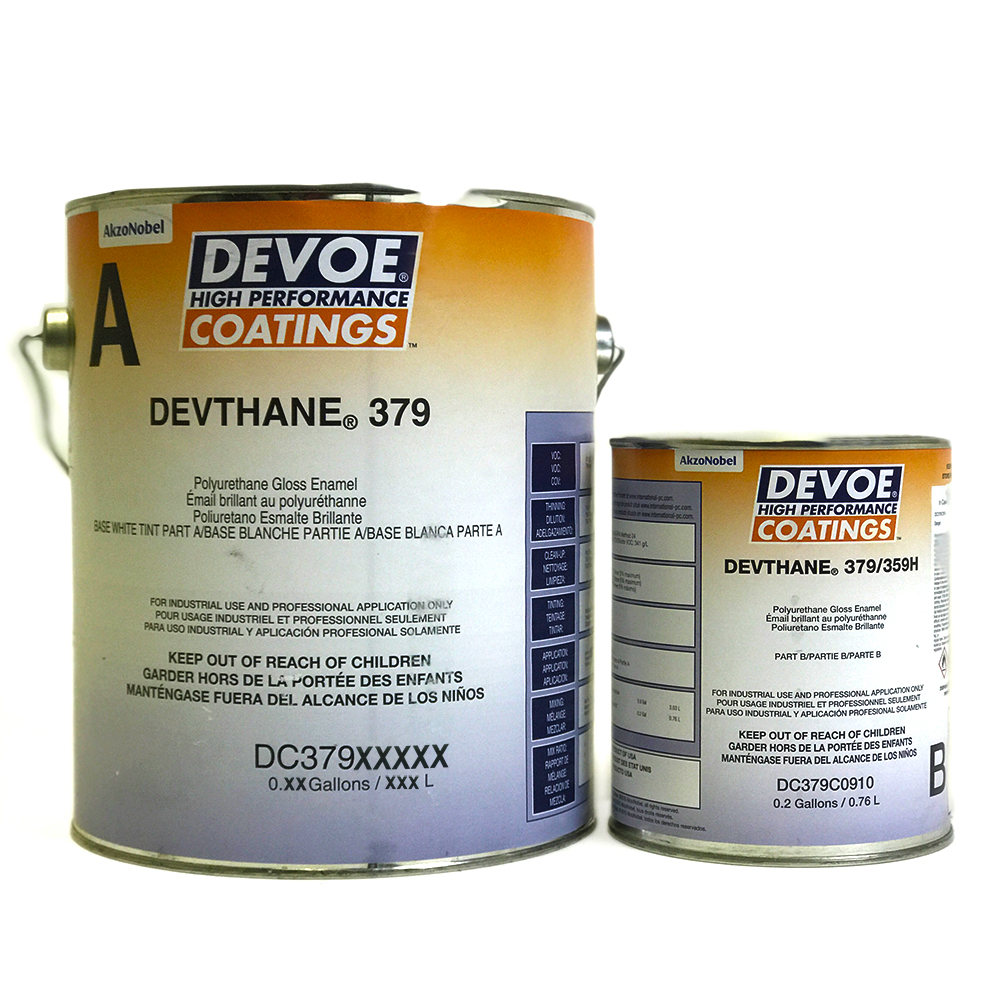 Devoe Devthane 379 Aliphatic Urethane - ALUMINUM GRAY