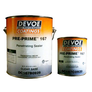 Devoe Pre Prime 167 - Penetrating Epoxy Sealer - 100% Solids - 1g - Click Image to Close