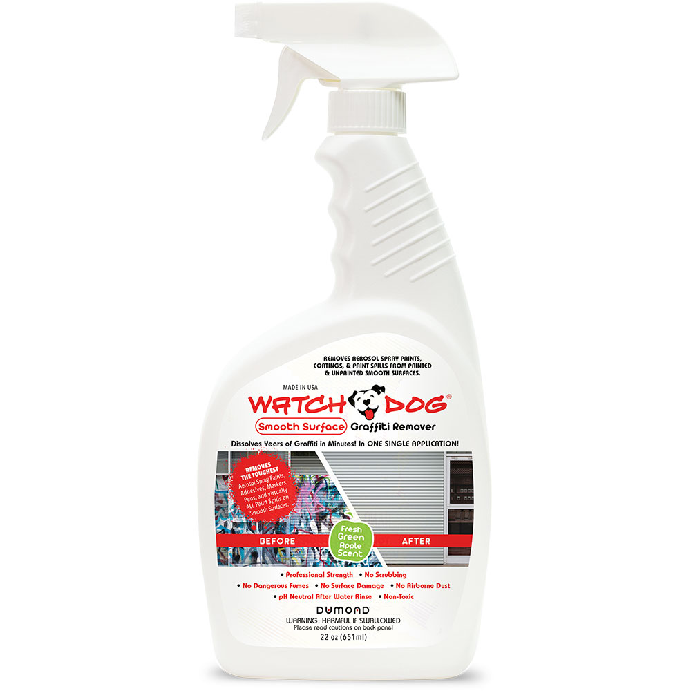 Dumond 8216N Watch Dog Smooth Surface Graffiti Remover, 22oz Trigger Spray Bottle - Click Image to Close