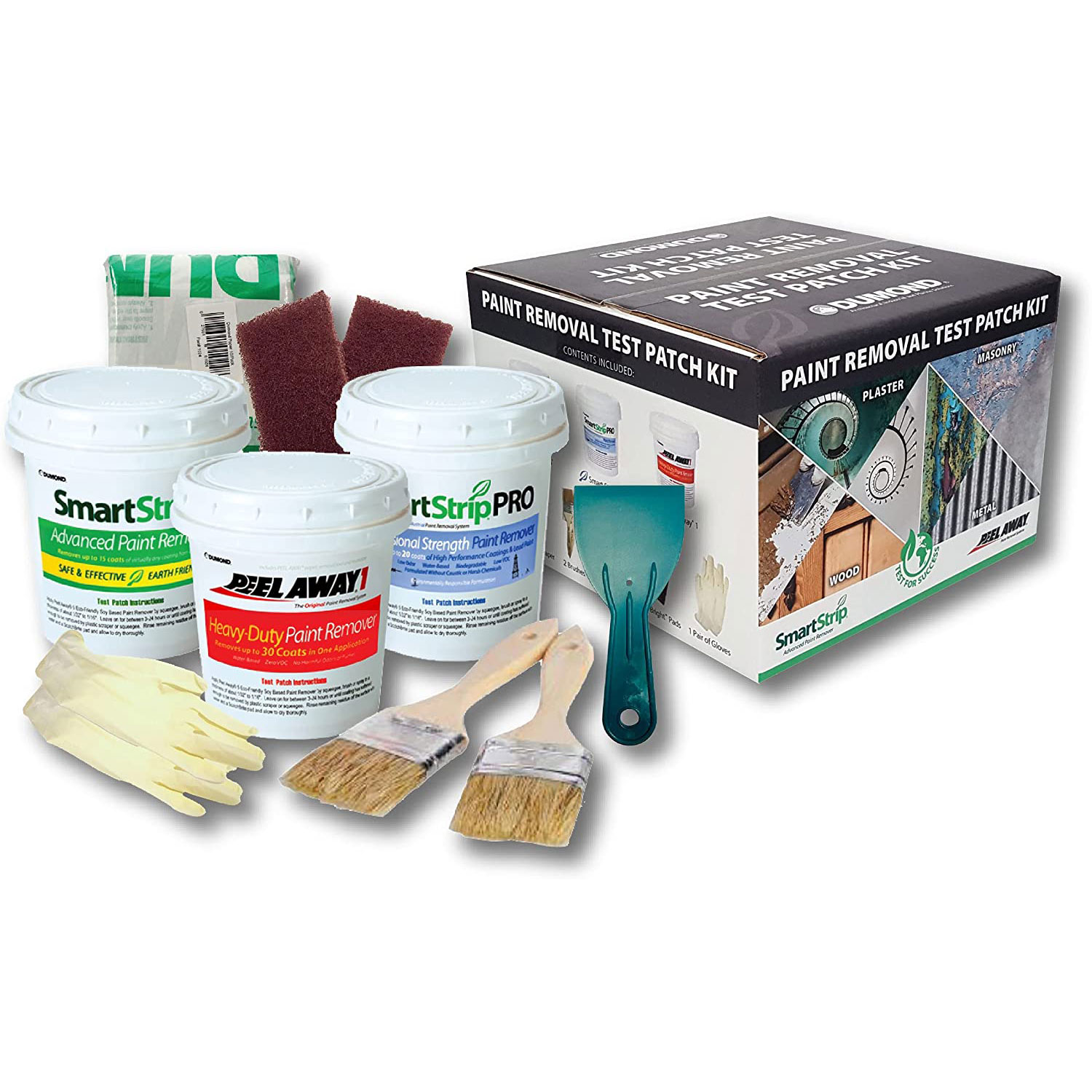 Dumond Complete Paint Removal Test Kit - Find the Right Paint Remover for Your Project