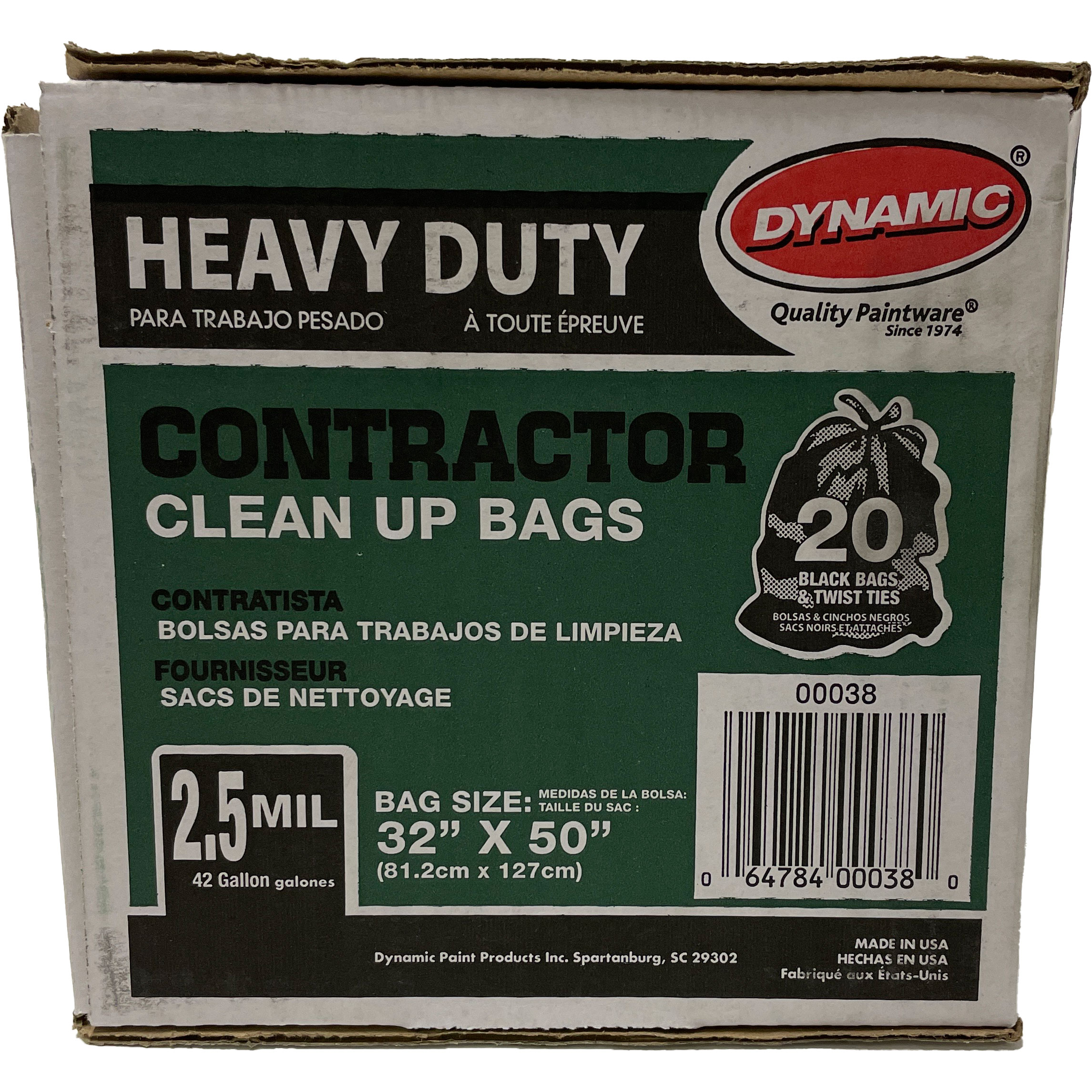 42 gal. Contractor Grade Trash Bags, 32 Pack