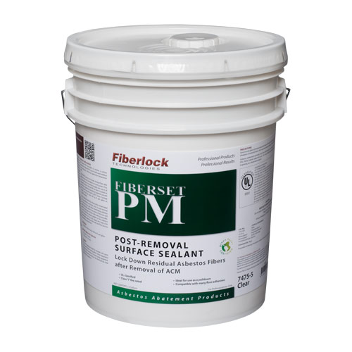 Fiberlock Fiberset PM - Asbestos Post Removal Lockdown Sealant - Click Image to Close