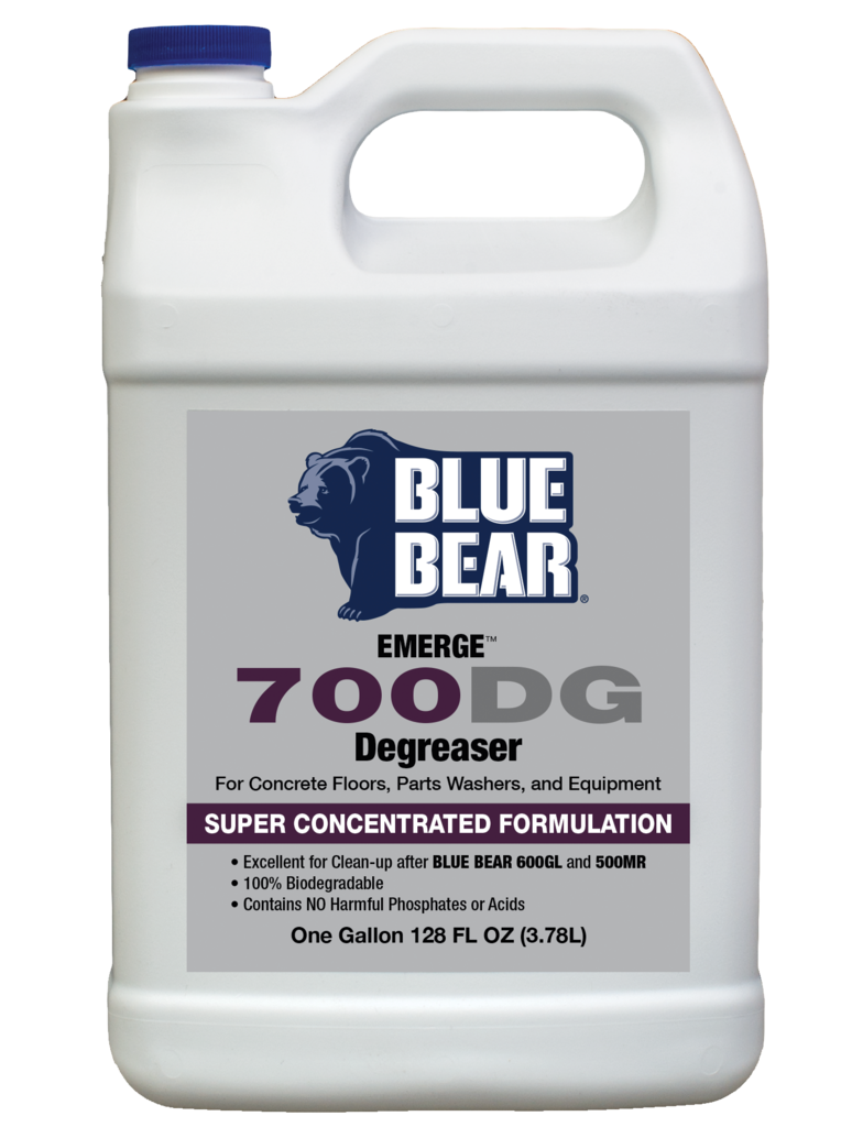 Blue Bear 700DG Degreaser - Grease and Adhesive Remover - 1 Gallon - Click Image to Close