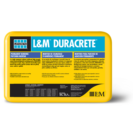 Laticrete L&M Duracrete - Concrete Repair Mortar - 50 lb. Bag