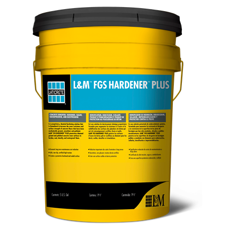 Laticrete L&M FGS Hardener Plus - Chemical Floor Hardener - 5 Gallons