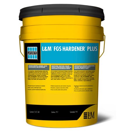 Laticrete L&M FGS Hardener Plus - Chemical Floor Hardener - 5 Gallons - Click Image to Close