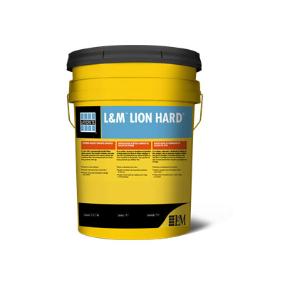 Laticrete L&M Lion Hard - Concrete Densifier - Lithium Silicate - 5 Gallons