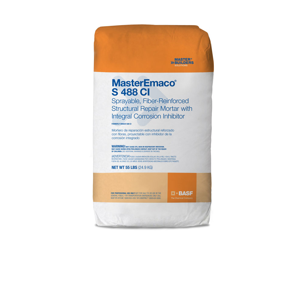 MasterEmaco S 488CI Concrete Repair Mortar - Click Image to Close