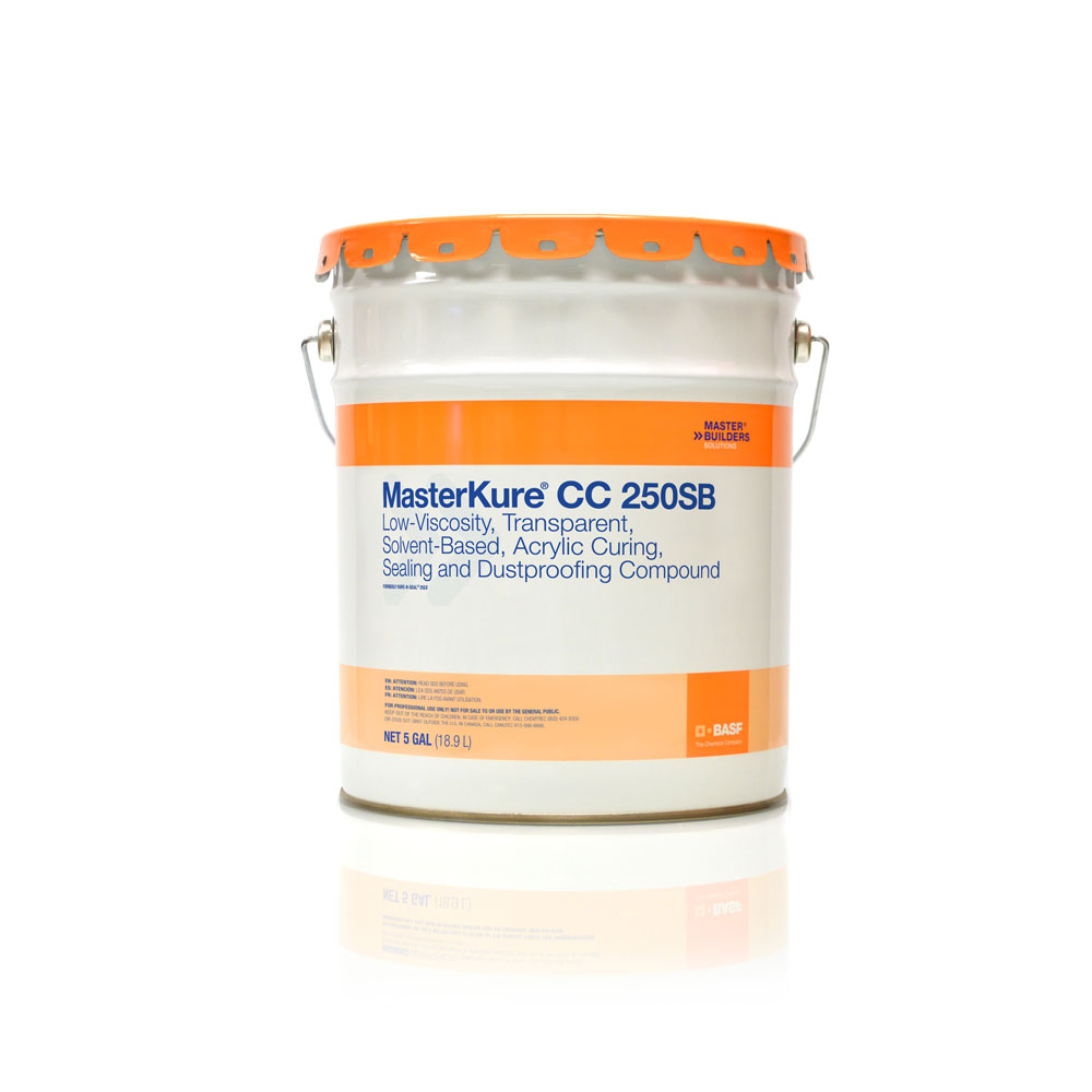 MasterKure CC 250SB: Acrylic Sealing & Dust Proofing Compound - Click Image to Close