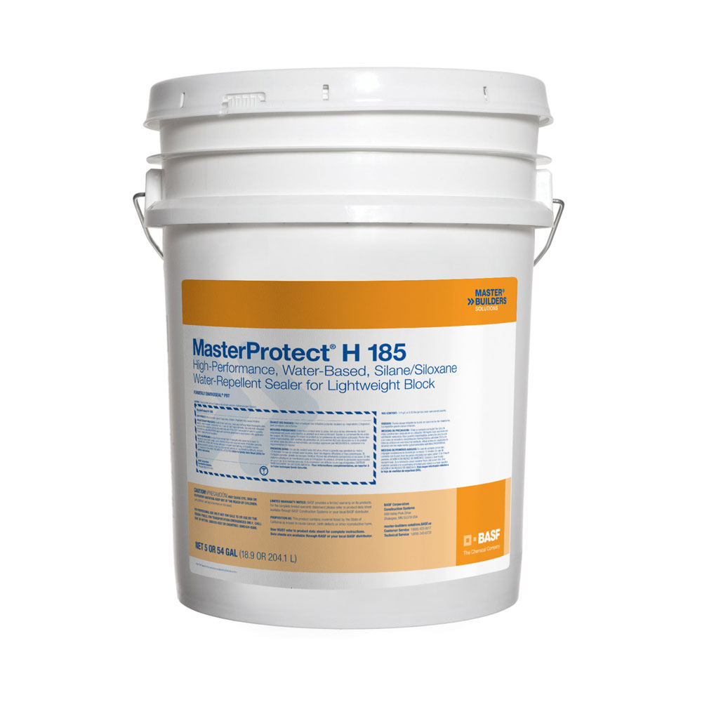 MasterProtect H 185: WB Repellent Sealer for Lightweight Block - Click Image to Close