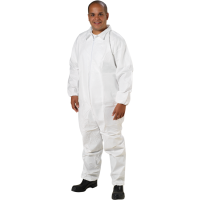 Malt ProMax 1017 - Disposable Paint Suit - Zip Coveralls - Case of 25 - 3XL