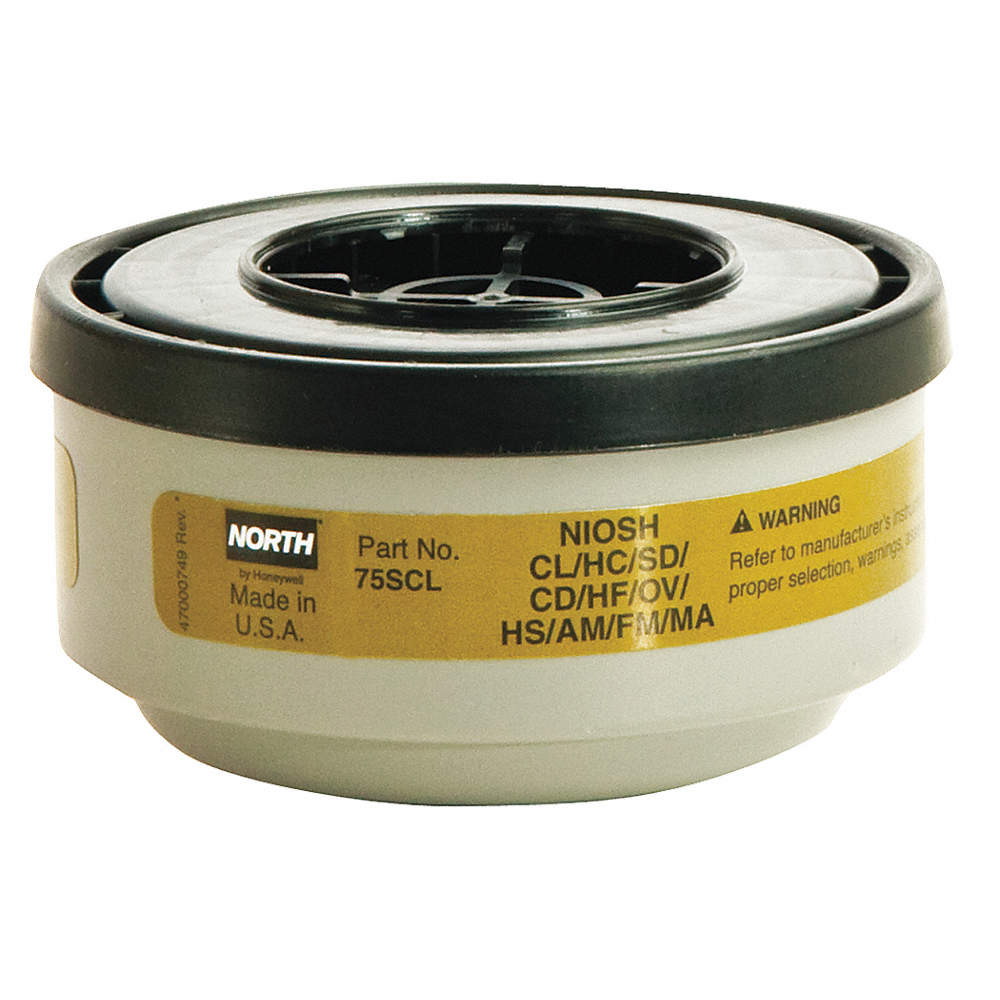 Honeywell North 75SCL Defender Multi-Purpose Respirator Cartridge - Click Image to Close