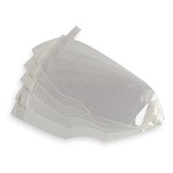 North Respirator Screen Protector - Peel Away Covers - 80836A - Pack of 15