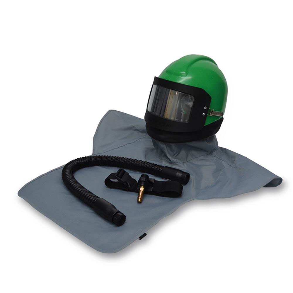 Nova 2000 Sandblasting Helmet - Blast Hood - Allegro NV2000 - Click Image to Close