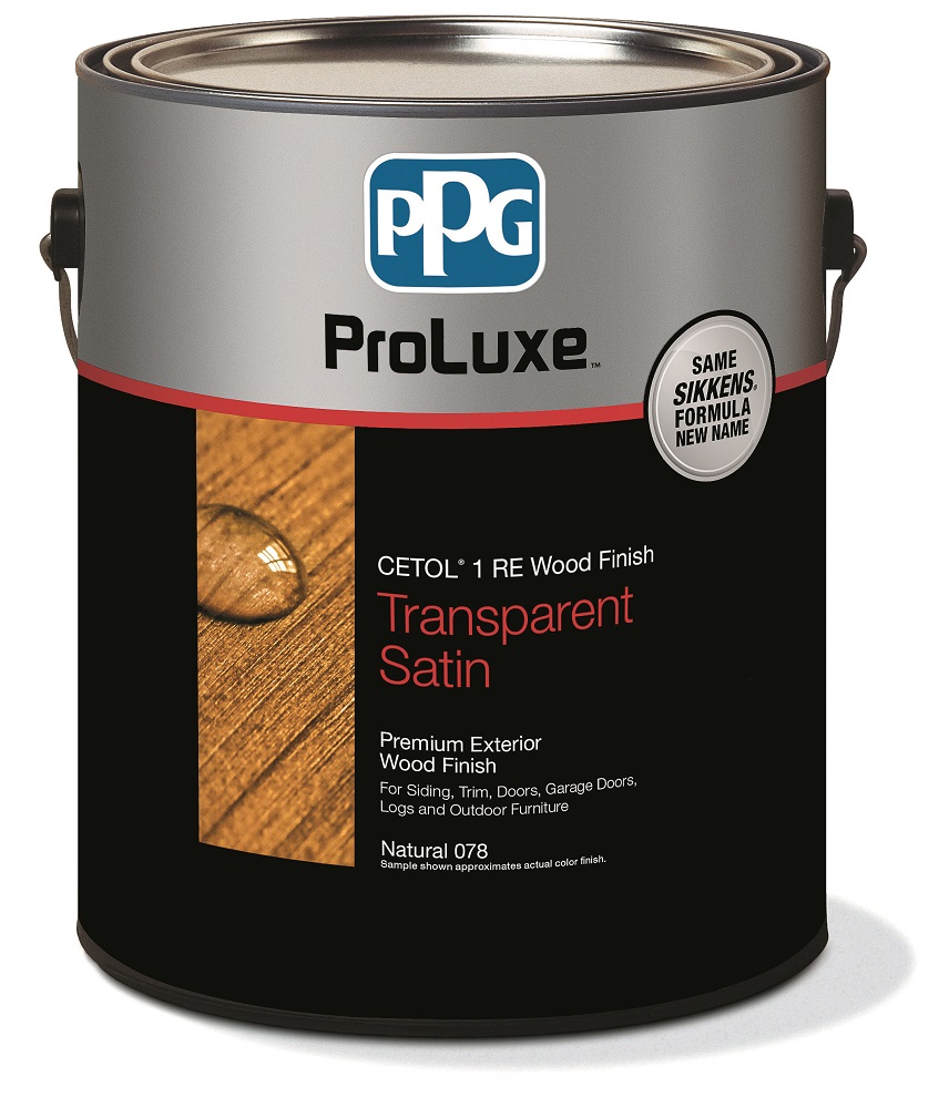 PPG Cetol 1 RE Wood Finish - Exterior Stain - 1 Gallon, Translucent - 077 Cedar