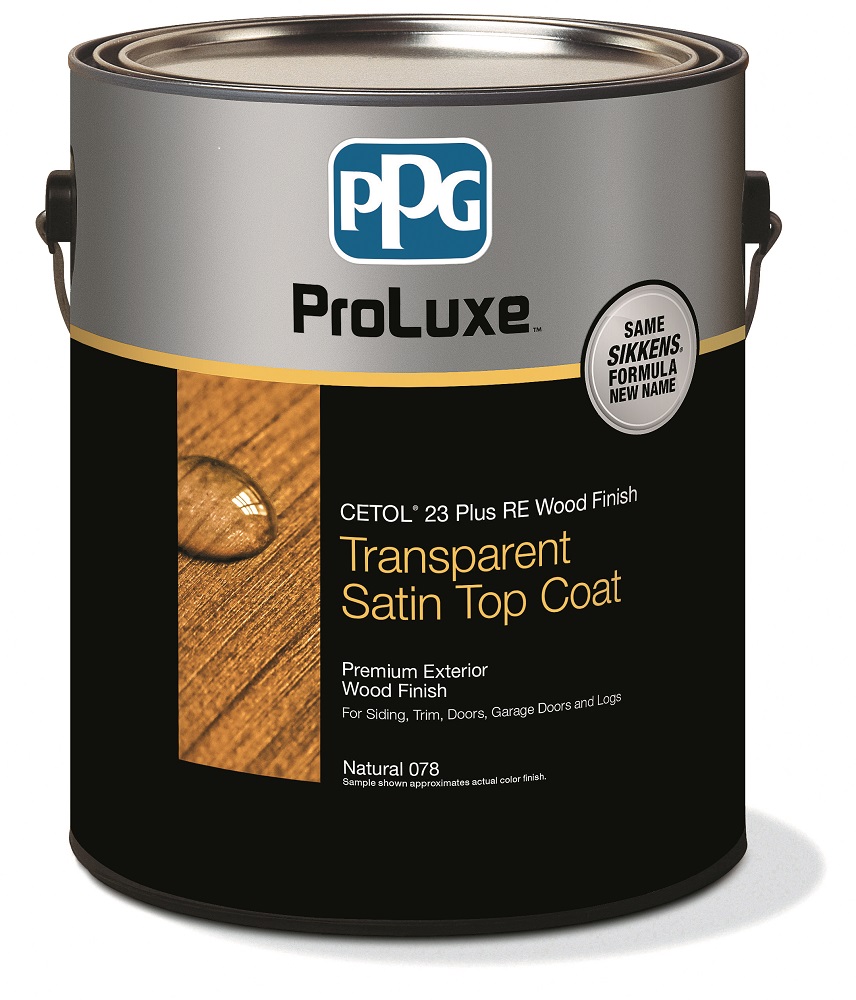 PPG Cetol 23 Plus - Exterior Wood Stain Fence Finish - 1 Gallon, Translucent - 078 Natural
