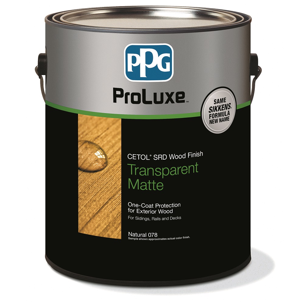 PPG Cetol SRD - Exterior Wood Stain Deck Finish, 1 Gallon, Matte - 078 Natural