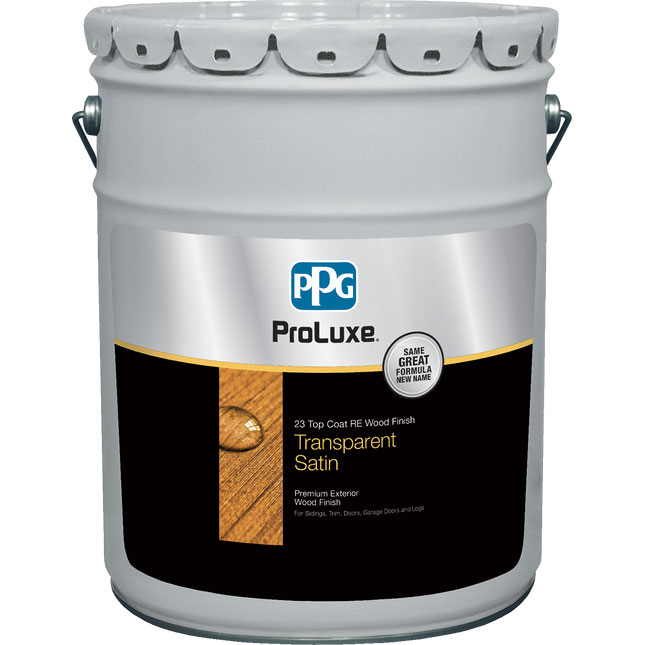 PPG Cetol 23 Plus - Exterior Wood Stain Fence Finish - 5 Gallons, Translucent - 078 Natural