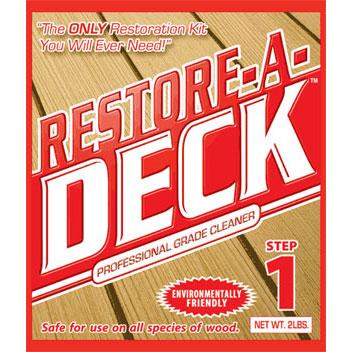 Restore A Deck Cleaner - Wood Restoration - Professional Grade