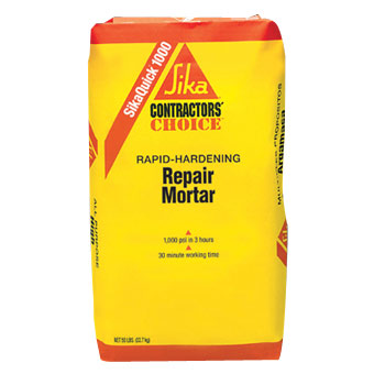 Sika Sikaquick 1000 Concrete Repair Mortar - Bulk Pallet of 48