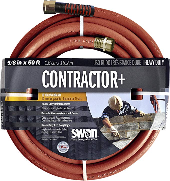 Swan 50ft. Contracor+ Water Hose pt#SNCG58050
